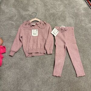 Zara Kids Pink Matching Set